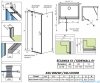 Radaway Torrenta KDJ kabina prysznicowa 120x75 lewa przejrzyste wspornik krzyżowy 133212-01-01L/1330075-01-01